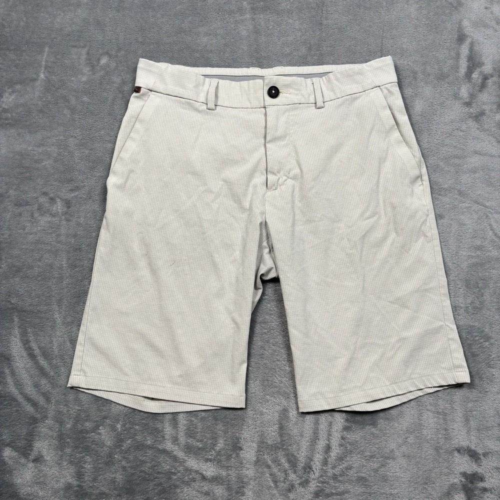 KJUS Trade Wind Shorts 10'' Performance Golf Chino Breathable Ripstop Size 32